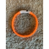Kép 1/2 - Világító USB led nyakörv nagy  méretben narancssárga színben
