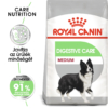 Kép 1/8 - ROYAL CANIN MEDIUM DIGESTIVE CARE - száraz táp érzékeny emésztésű, közepes testű felnőtt kutyák részére 10 kg