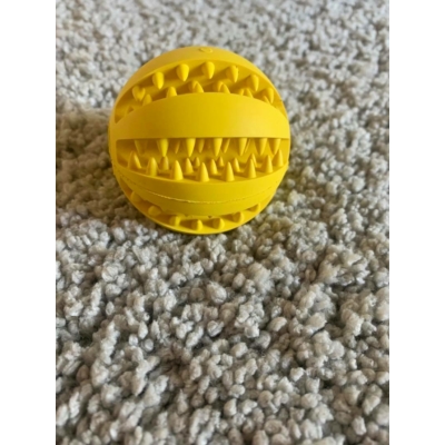 Sárga fogtisztító labda L méretben