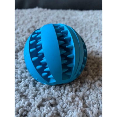 Kék fogtisztító labda L méretben