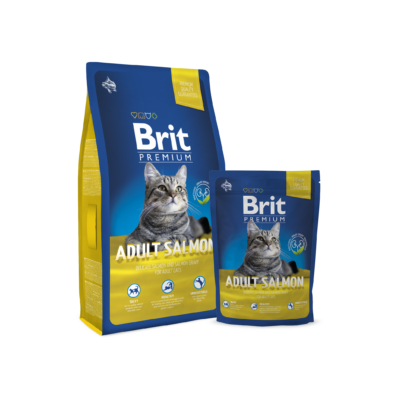 Brit Premium Cat Adult salmon 0,8kg