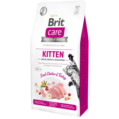 Brit Care Cat Grain Free KITTEN Chicken and Turkey 7kg