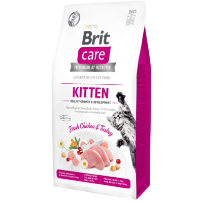 Brit Care Cat Grain Free KITTEN Chicken and Turkey 2kg