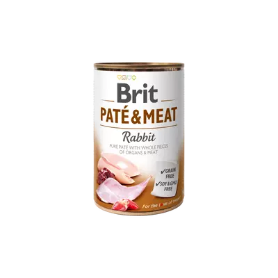 Brit Paté &amp; Meat Rabbit 400 g