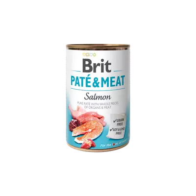 Brit Paté & Meat Salmon 400 g
