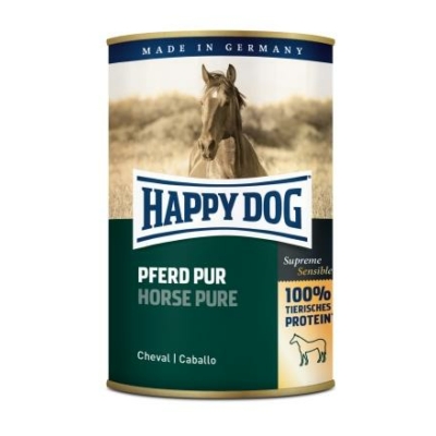 Happy Dog konzerv PFERD PUR (Ló) 12x400g