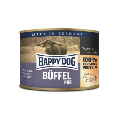 Happy Dog konzerv BÜFFEL PUR (Bivaly) 12x200g