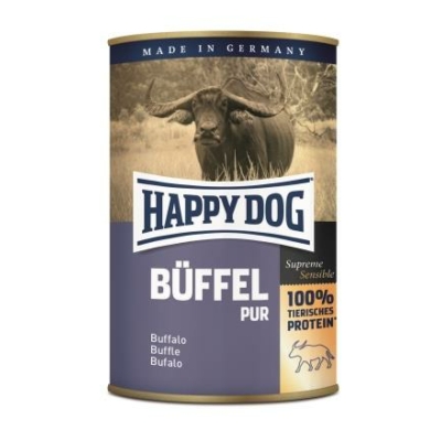 Happy Dog konzerv BÜFFEL PUR (Bivaly) 12x400g