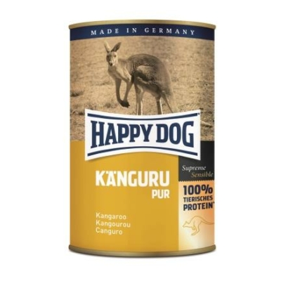 Happy Dog konzerv KANGURU PUR (Kenguru) 12x400g