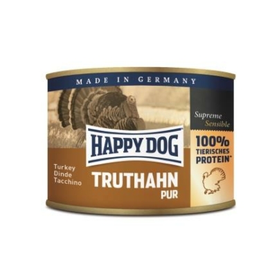 Happy Dog konzerv TRUTHAHN PUR (Pulyka) 12x200g