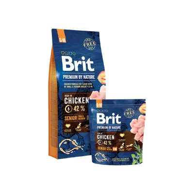 Brit Premium by Nature Small/Medium Senior 8Kg