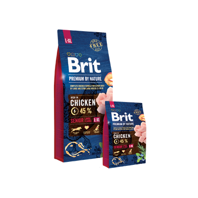 Brit Premium by Nature Large/Extra Large Senior 15Kg