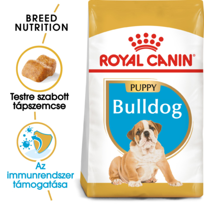 ROYAL CANIN BULLDOG JUNIOR - Angol Bulldog kölyök kutya száraz táp 12 kg