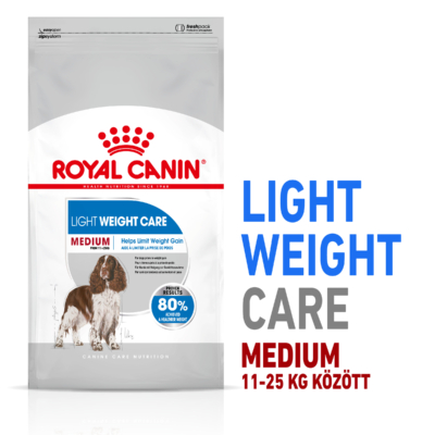 ROYAL CANIN MEDIUM LIGHT WEIGHT CARE - száraz táp hízásra hajlamos, közepes testű felnőtt kutyák részére 10 kg