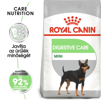 ROYAL CANIN MINI DIGESTIVE CARE - száraz táp érzékeny emésztésű, kistestű felnőtt kutyák részére 8 kg