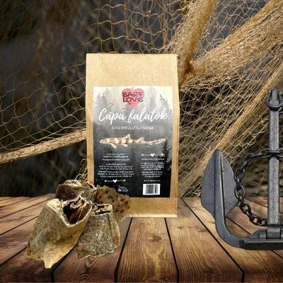 Cápa falatok kutyáknak - kiváló fogtisztító 100 g - BARF LOVE