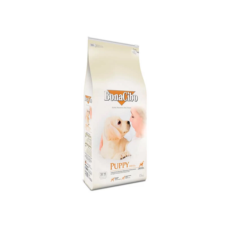BONACIBO PUPPY (CSIRKE, SZARDELLA ÉS RIZS) 3 KG