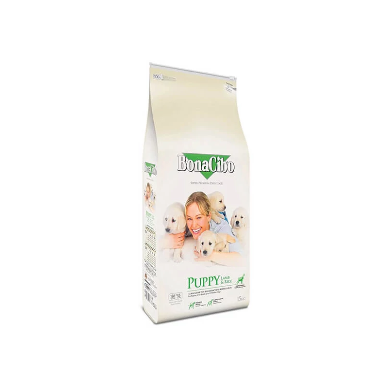 BONACIBO PUPPY (BÁRÁNY, SZARDELLA ÉS RIZS) 3 KG