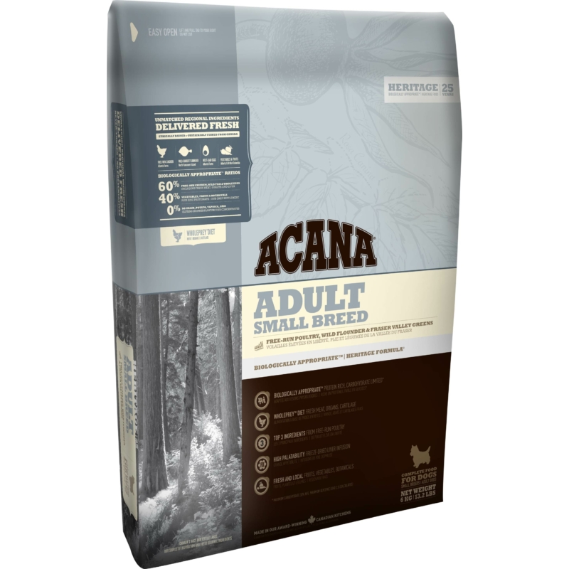 ACANA HERITAGE ADULT SMALL BREED 6KG