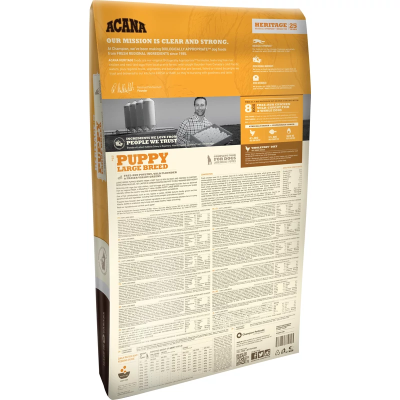 ACANA HERITAGE PUPPY LARGE BREED 11,4KG