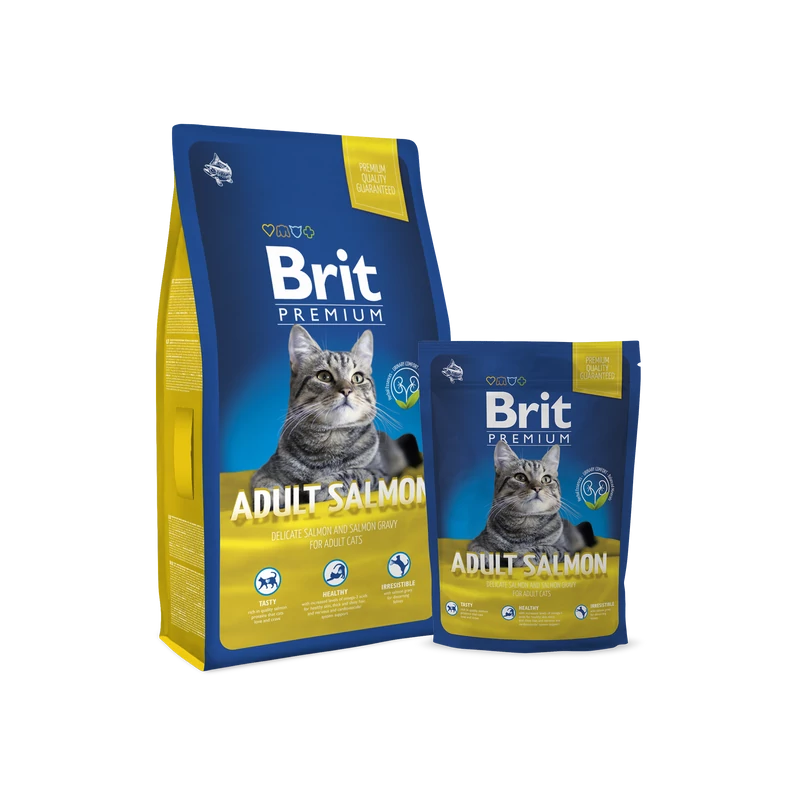 Brit Premium Cat Adult salmon 0,8kg