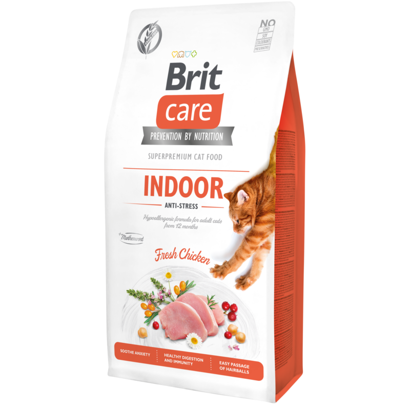 Brit Care Cat Grain Free INDOOR Chicken 0,4kg