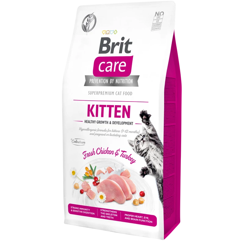 Brit Care Cat Grain Free KITTEN Chicken and Turkey 7kg