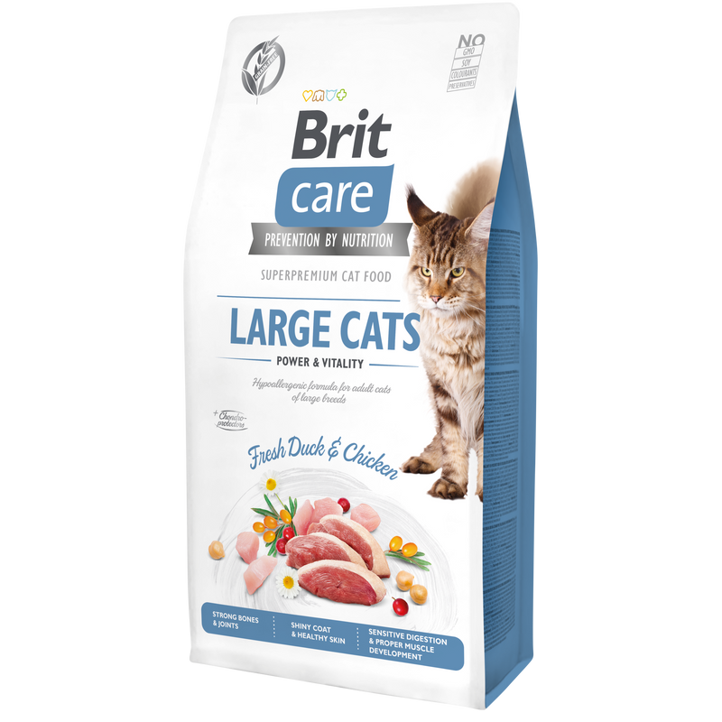 Brit Care Cat Grain Free LARGE CATS Duck and Chicken 7kg