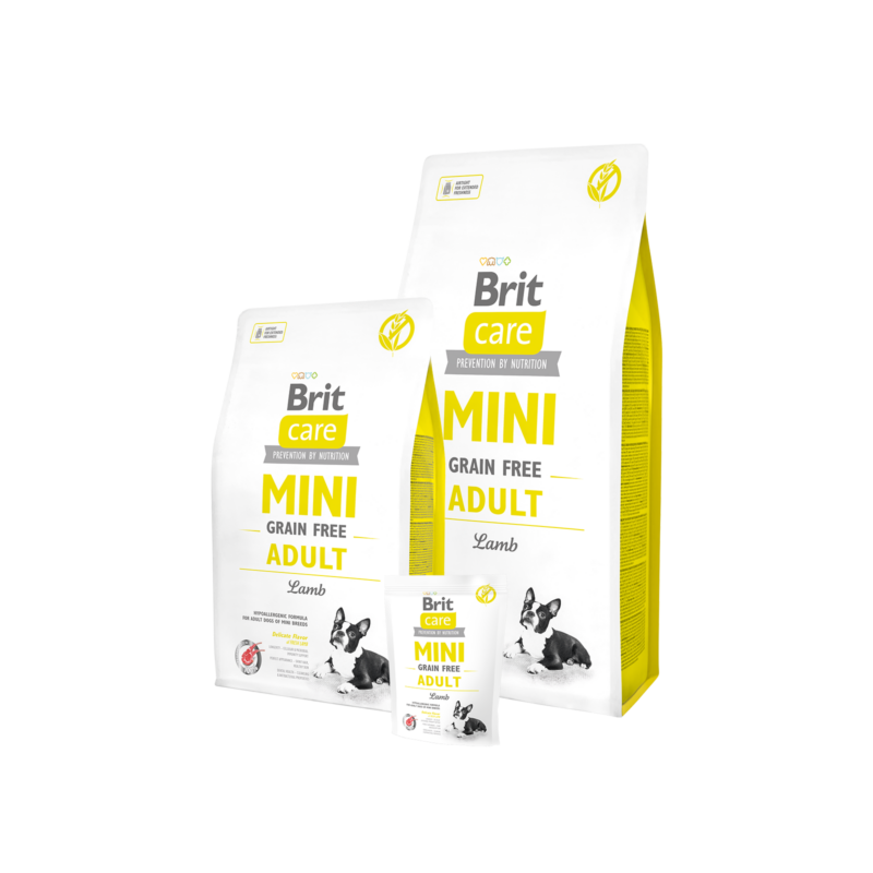 Brit Care Mini Grain Free adult Lamb 0,4 kg