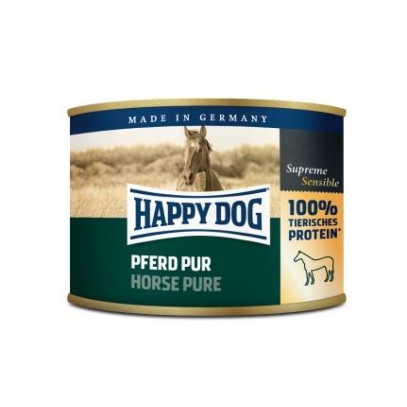 Happy Dog konzerv PFERD PUR (Ló) 12x200g