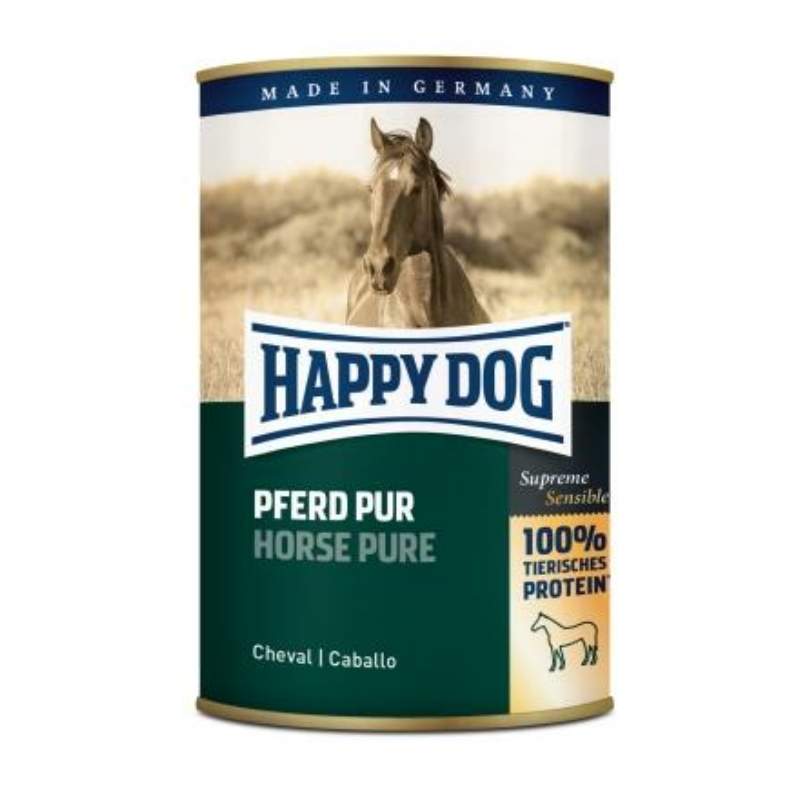 Happy Dog konzerv PFERD PUR (Ló) 12x400g