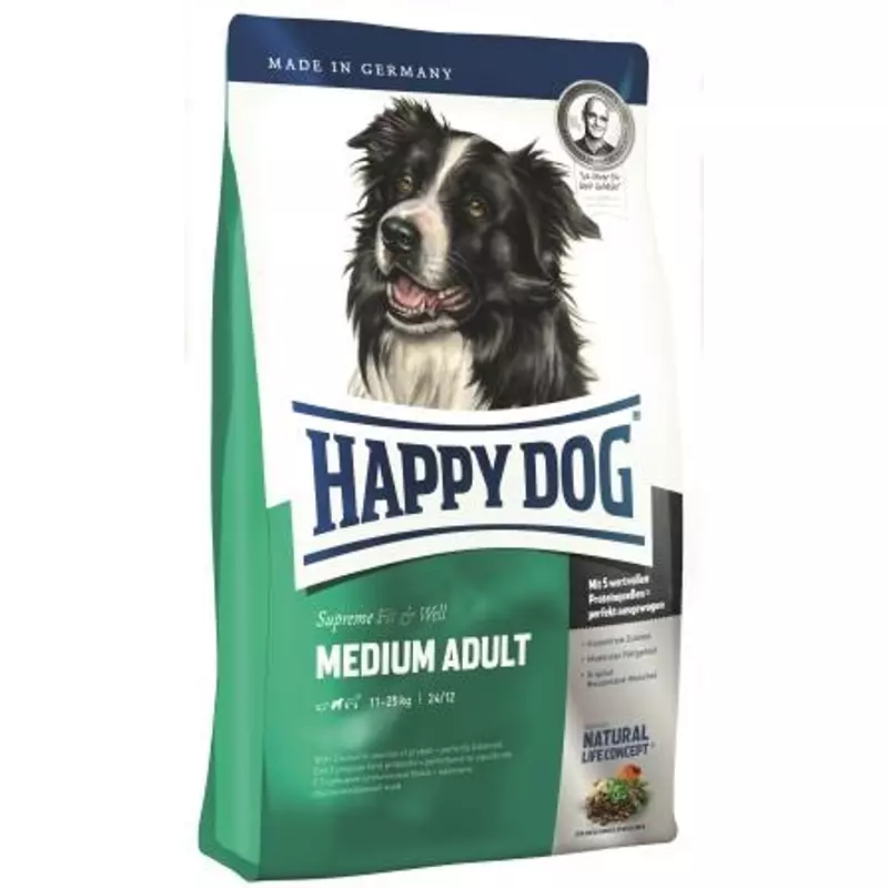 Happy Dog Supreme Fit & Well MEDIUM ADULT 12,5kg