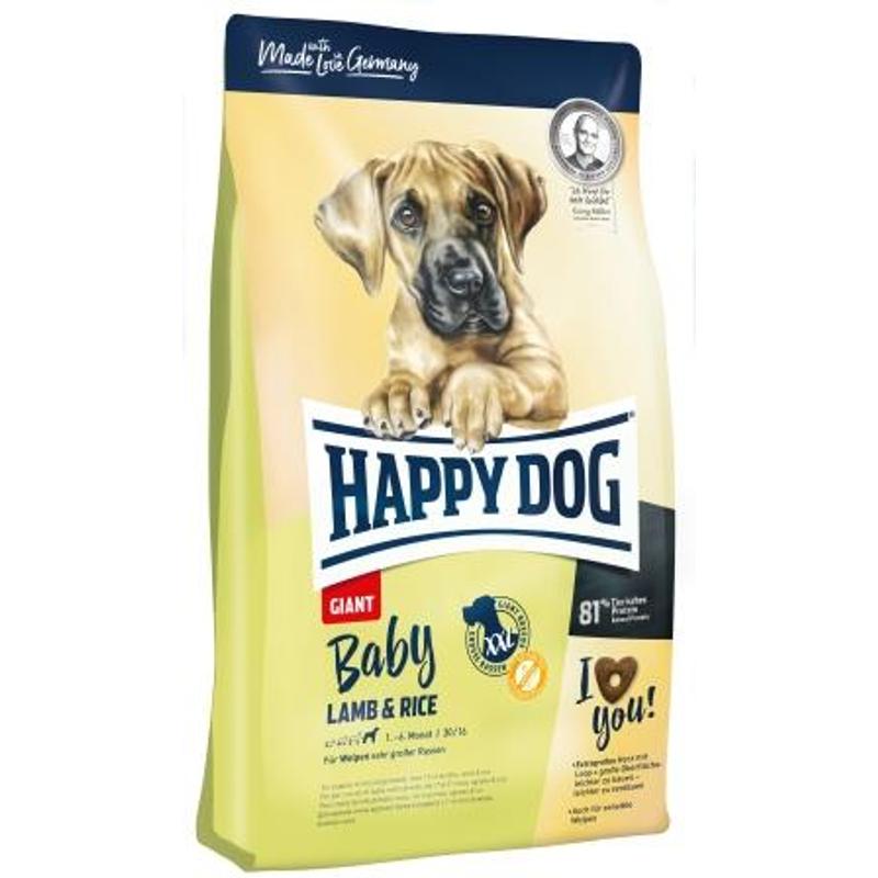 Happy Dog Supreme BABY GIANT LAMM/REIS 15kg