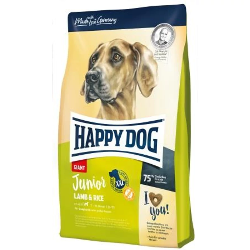 Happy Dog Supreme JUNIOR GIANT LAMM/REIS 4kg