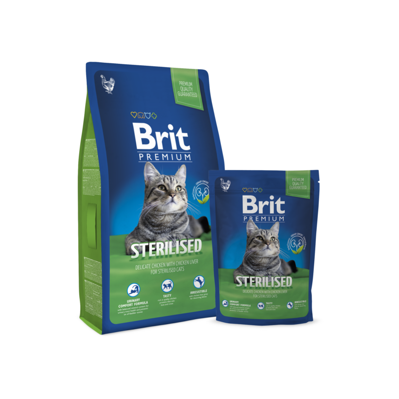 Brit Premium Cat Sterilised 0,8kg