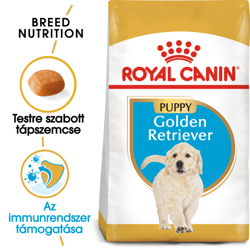 ROYAL CANIN GOLDEN RETRIEVER PUPPY - Golden Retriever klyök kutya száraz táp 12 kg