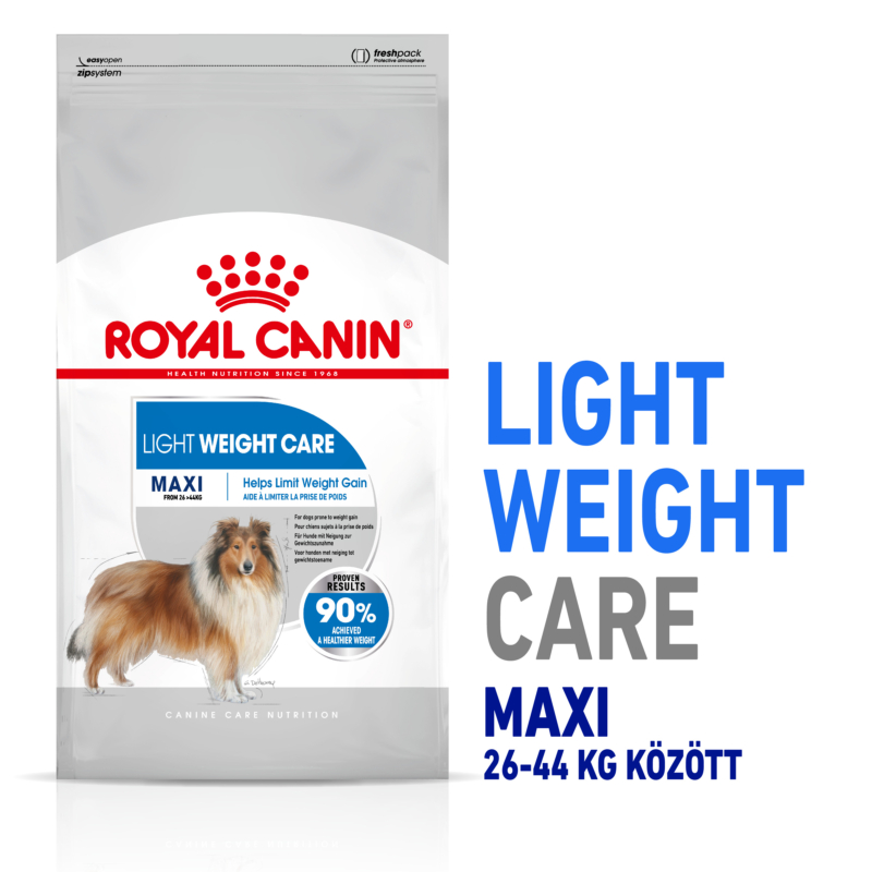 ROYAL CANIN MAXI LIGHT WERIGHT CARE - száraz táp hízásra hajlamos, nagytestű felnőtt kutyák részére 10 kg