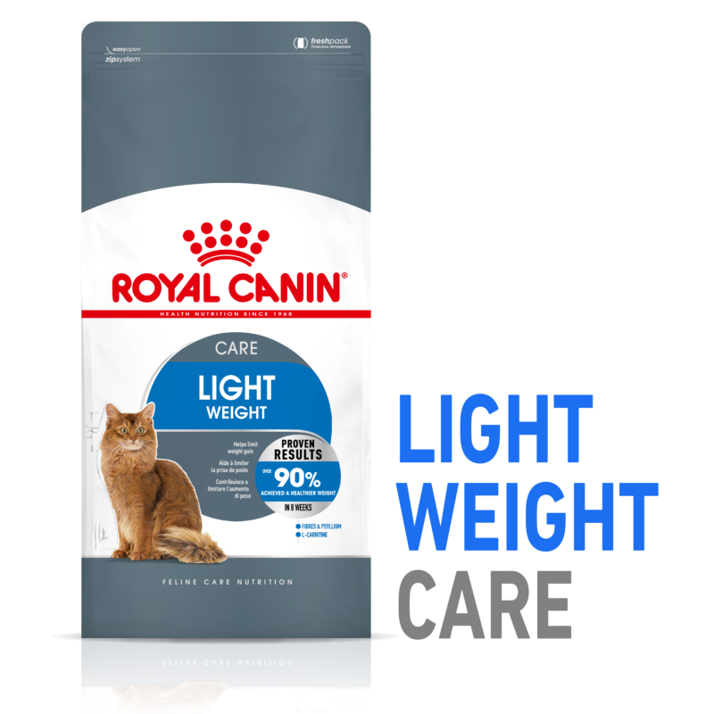 ROYAL CANIN LIGHT WEIGHT CARE - száraz táp felnőtt macskák részére az ideális testsúly eléréséért 8 kg