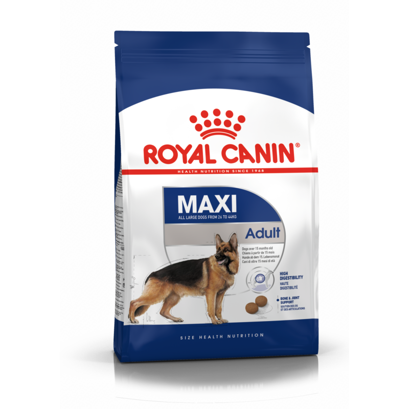 ROYAL CANIN MAXI ADULT - nagytestű felnőtt kutya száraz táp 15 kg