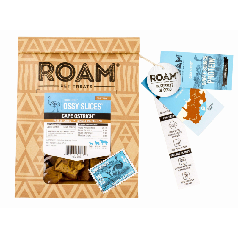 ROAM - 100% strucc jutalomfalat allergiás kutyáknak - fagyasztva szárított