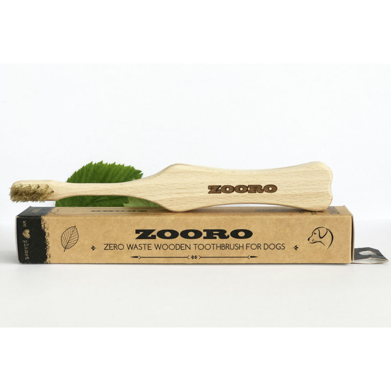 Zooro - Zero Waste fogkefe kutyáknak, 100% komposztálható