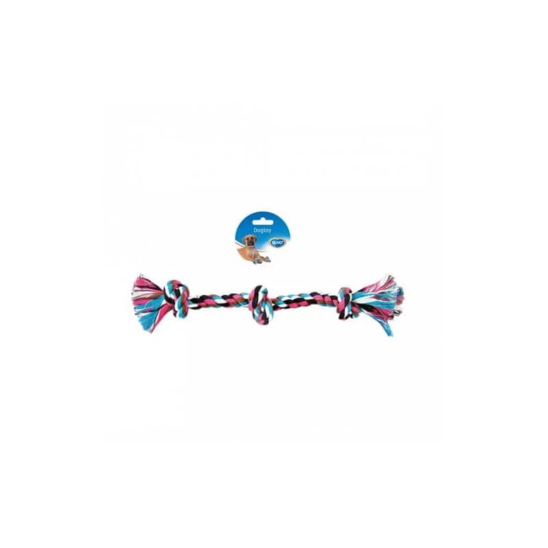 Duvo+ Rágókötél 3 csomóval 37,5cm